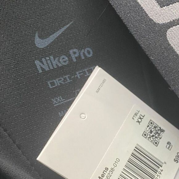 Nike Pro Hyperstrong Impact Football 3/4 Compression Pants size XXL AO6238-010 - Picture 8 of 10